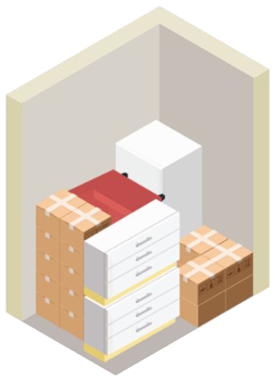 Box de 2 m² à 3 m²