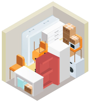 Box de 4 m² à 5 m²