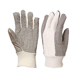 Gants en coton avec picots